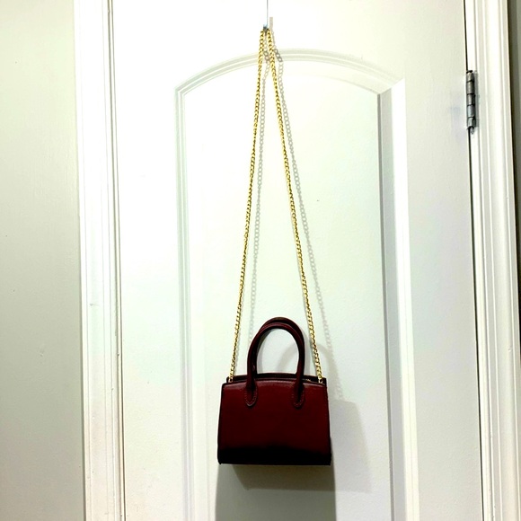 2/$12 NWOT Wine Crossbody Purse - Picture 7 of 7